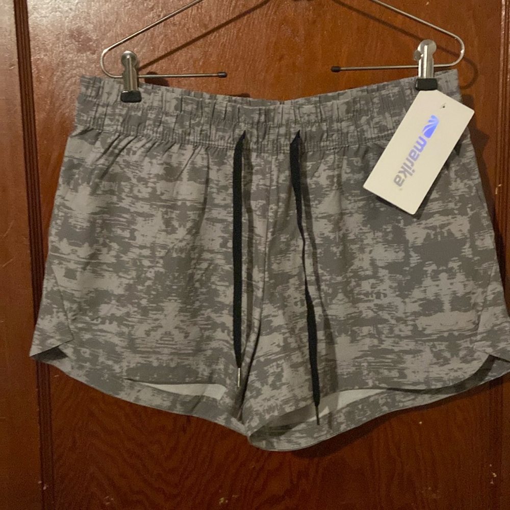 Marika unlined athletic shorts new with tag